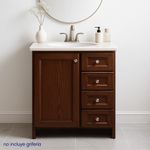 Mueble de Baño para Lavamanos Sevilla Cherry Mistic