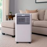 Aire Acondicionado Portátil con Control Remoto y Temporizador de 7000 BTU