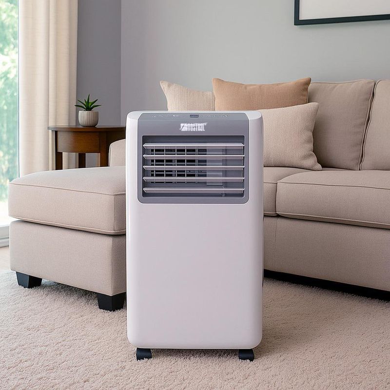 Aire Acondicionado Portátil con Control Remoto y Temporizador de 7000 BTU