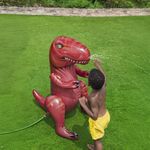 Rociador de Brisa Inflable con Diseño de Dinosaurio