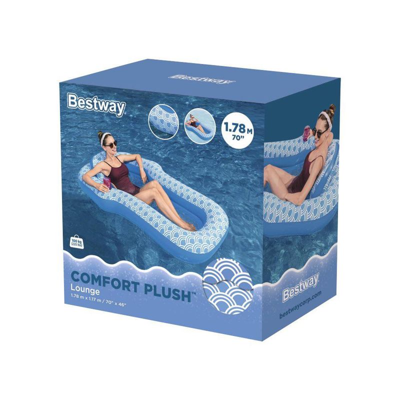 Cama Inflable Full Confort Plush 178X117 Cm - Bestway