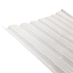 Lámina Acrílica I-101 Blanca 8 Pies Perfil Trapezoidal