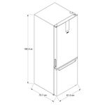 Refrigerador Bottom Mount 13 Pie  Cúbicos