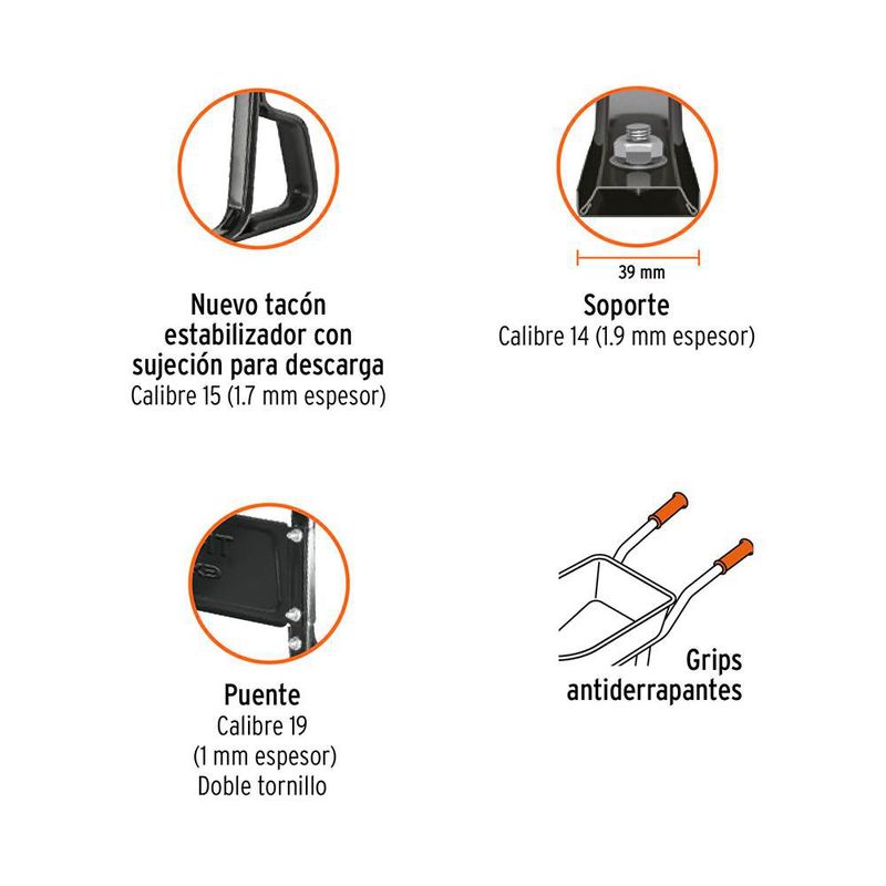Carretilla-Naranja-Super-Reforzada-Expert-Varias-Capacidades
