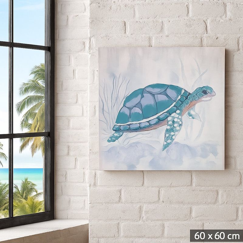 Cuadro-Decorativo-Diseño-Tortuga-Marina