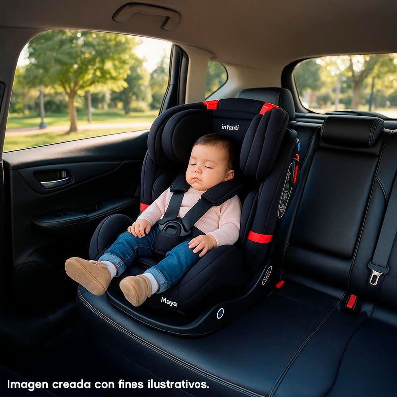 Silla para  Carro Convertible Maya Negro