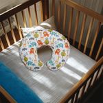 Almohada Boppy Fibra Algodón Jungle