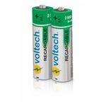 Batería Aa Recargable 2 Unidades - Volteck