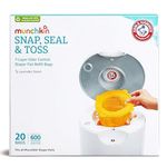 Refill de Bolsas para Basurero Snap, Seal y Toss 20 Unidades