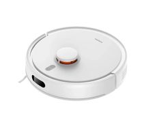 Aspiradora Robótica Blanca con Sensor Láser