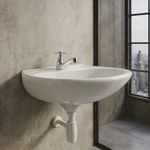 Lavamanos-Ecoline-Sencillo-Blanco---American-Standard