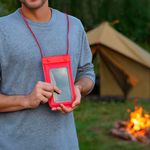 Estuche Impermeable para Celular con Cordón