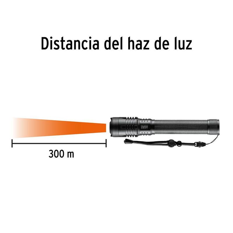 Linterna Recargable Led de Mano