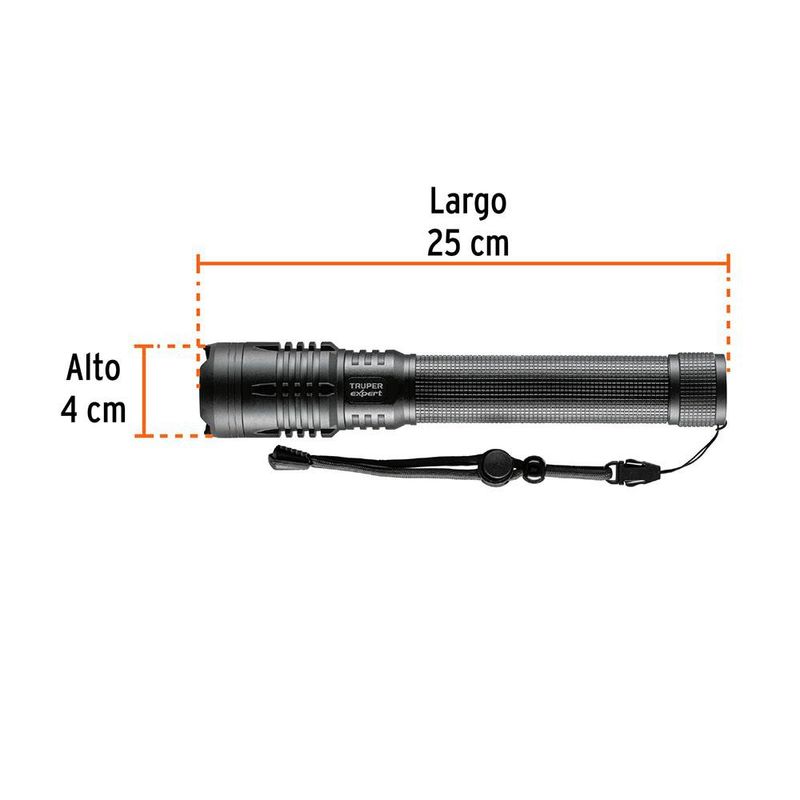 Linterna Recargable Led de Mano