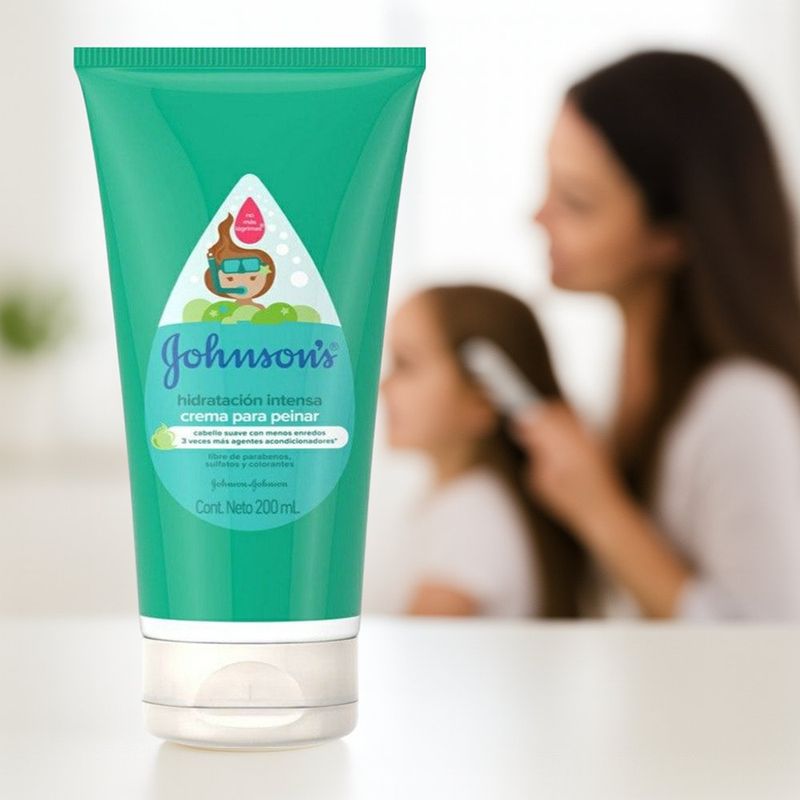 Crema-Para-Peinar-Hidratacion-Intensa-200-Ml---Johnson---Johnson