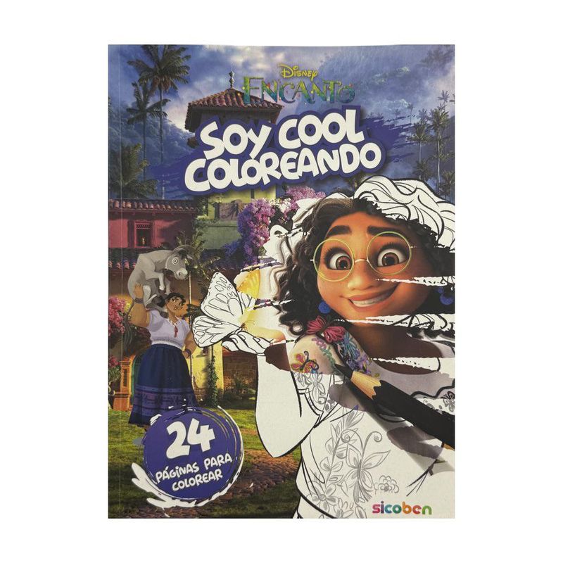 Libro Soy Cool Coloreando Disney Encanto