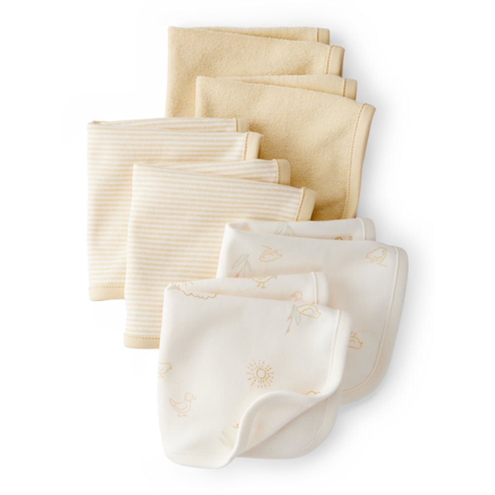 Set de 6 Toallitas de Baño Pollito Amarillo - Cemaco