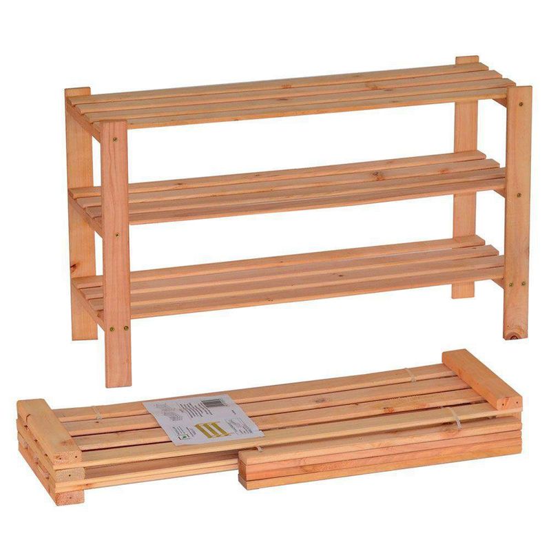 Zapatera 3 Repisas 45X75X27Cm - Modular