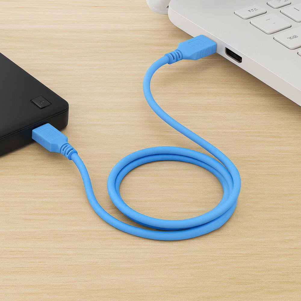 Cable Extensión USB 3.0 1m Macho A Hembra