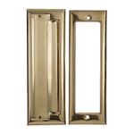 Placa De Buzón De 1 1/2 X 7 Plg Dorado - Ace