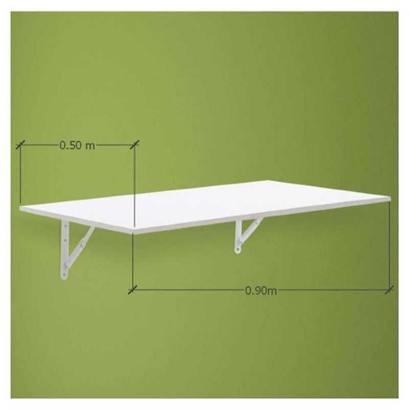 Mesa De Pared Abatible Blanco 90X50 Cm - Complementos