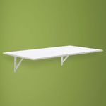 Mesa De Pared Abatible Blanco 90X50 Cm - Complementos