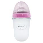Biberón Suave Y Natural Silicón Rosa 6O - Evenflo