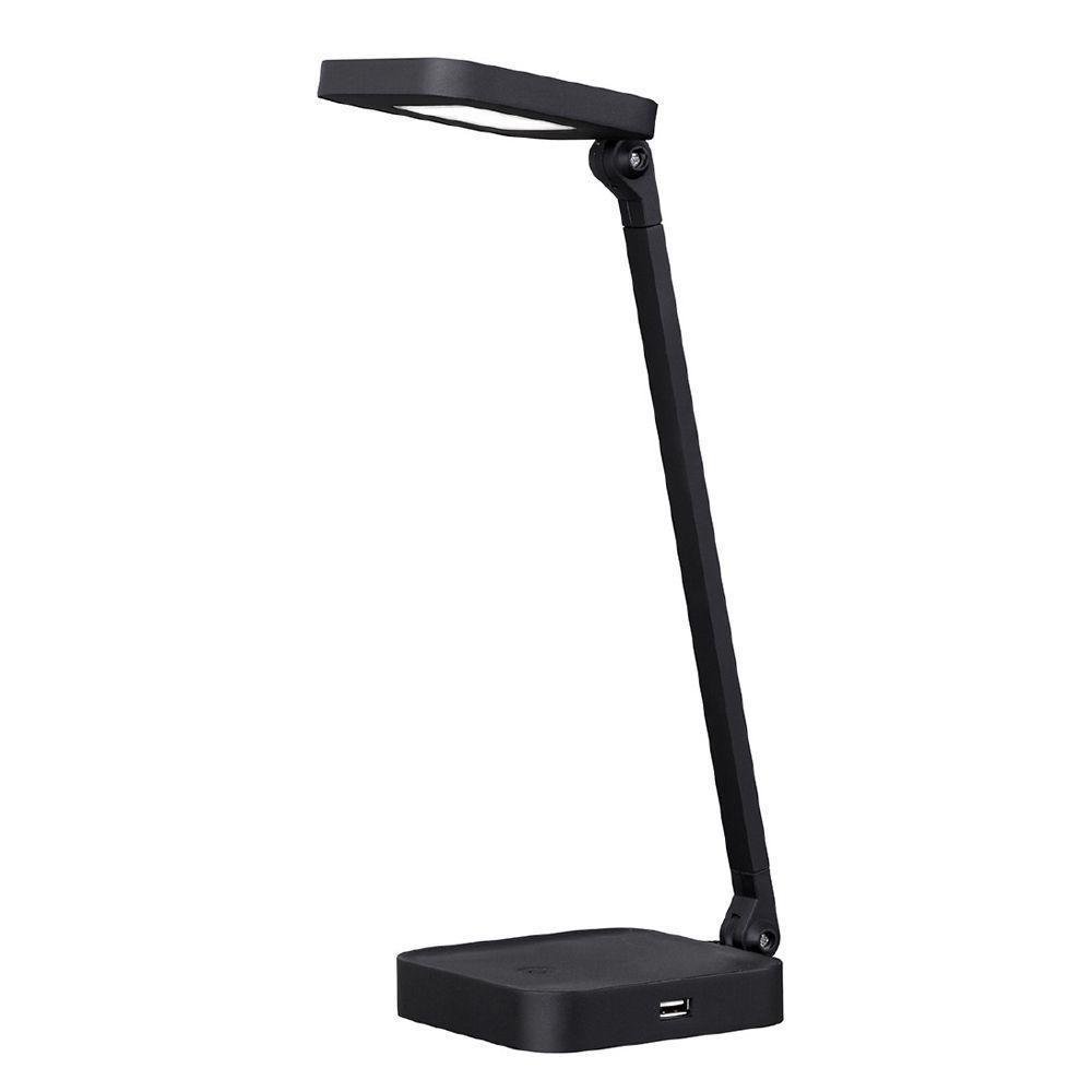 Lámpara de escritorio LED negra Eleni