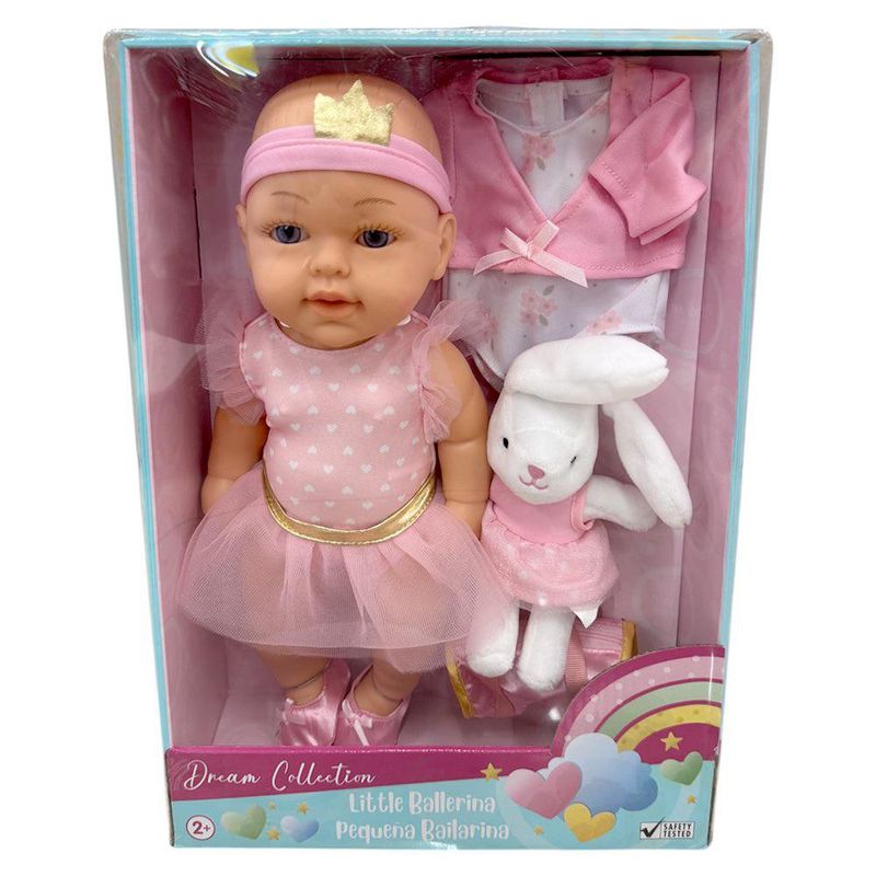 Muñeca Bebé Bailarina con Accesorios 12 Plg