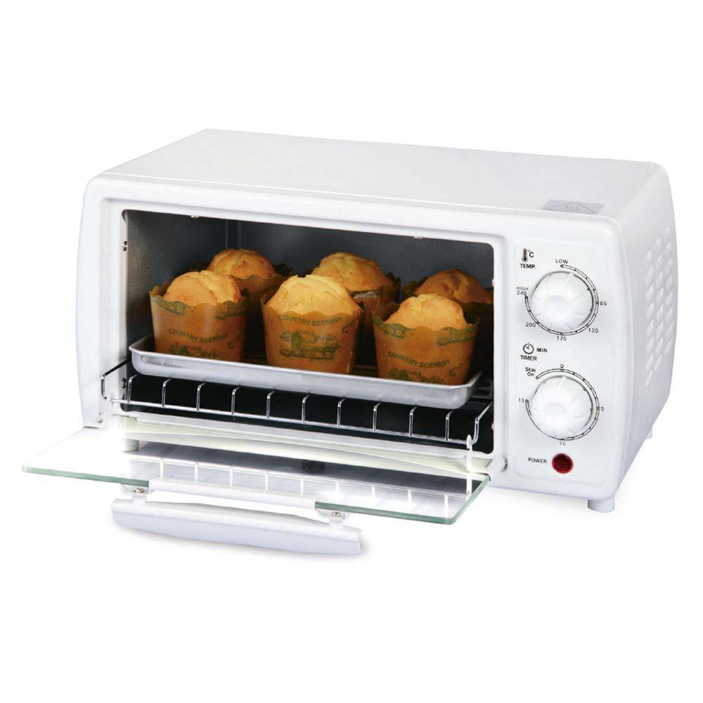 Horno Tostador Blanco 9 L 1000 Watts - Rosthal - Cemaco
