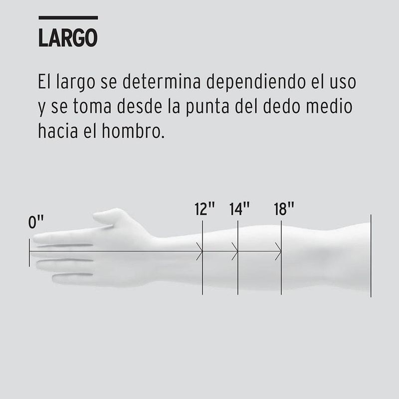 Guante de Látex Mediano