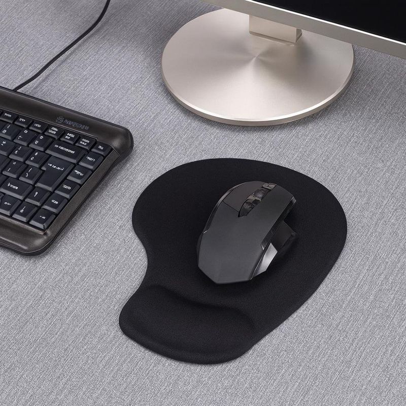 Mousepad de Foami con Soporte Ergonómico en Gel