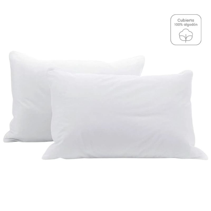 Set de 2 Almohadas Alternative Down 50 x 70 Cm