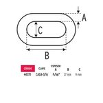 Cadena de Metal 480 Lb Galvanizado