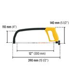 Sierra Manual de Arco 12 Plg