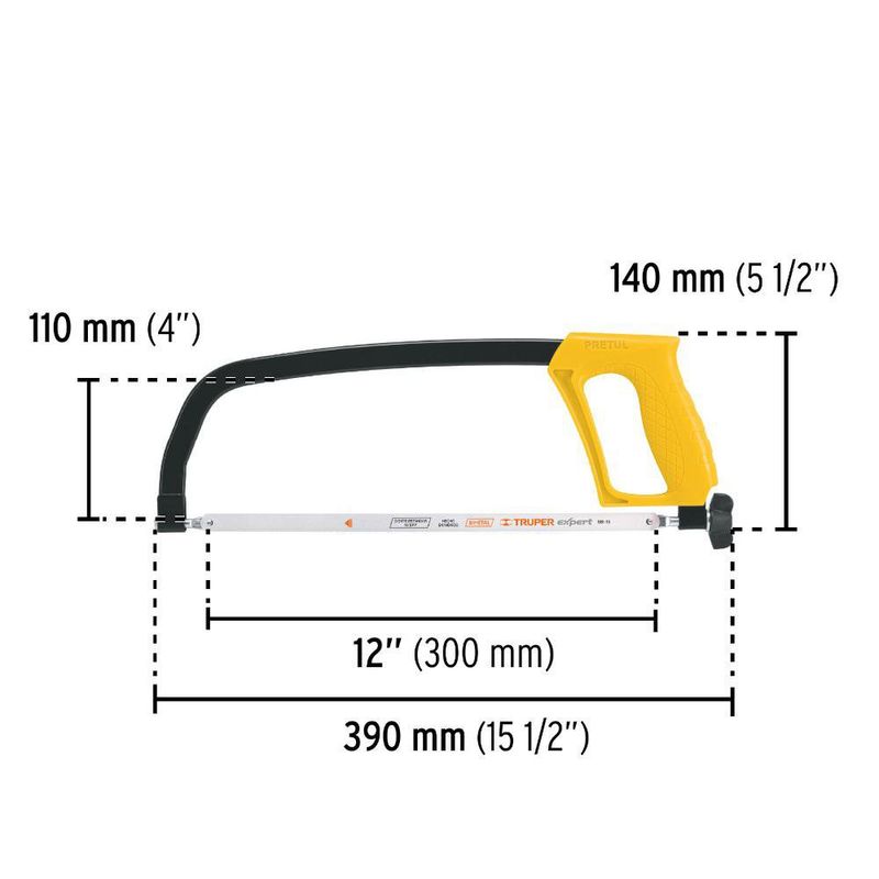 Sierra Manual de Arco 12 Plg