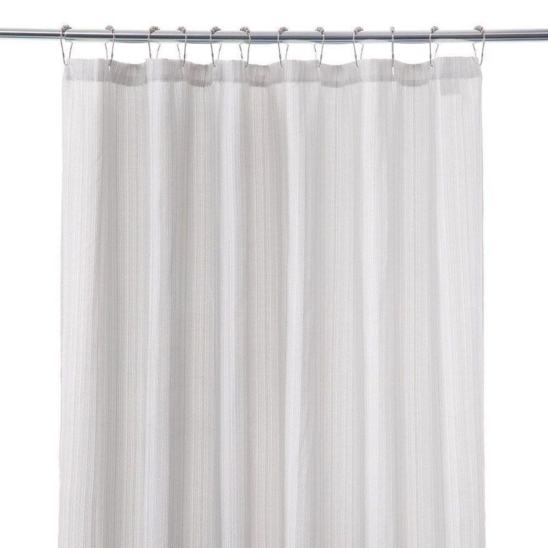 Cortina Para Baño Con Ganchos - Viva Varios Colores
