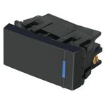 Interruptor Para Timbre Sencillo Negro - Volteck