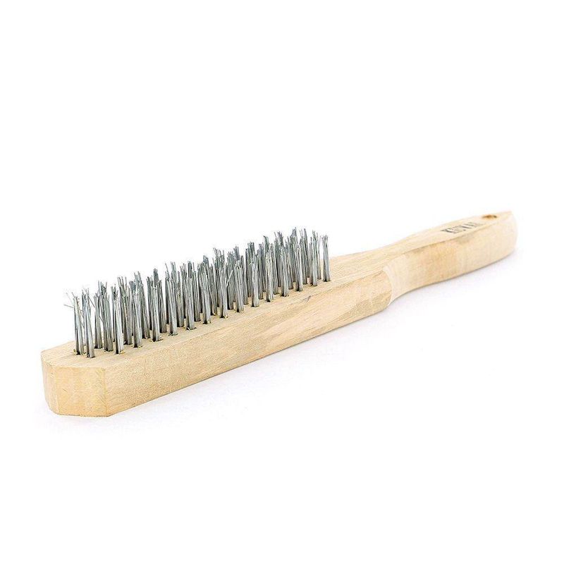 Cepillo Con Mango 4X13 Pinceles De Metal - Impac