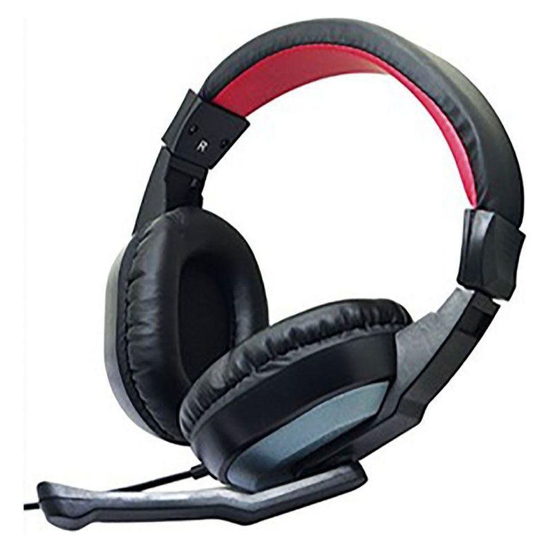 Auriculares Alambrico TM negros con Microfono