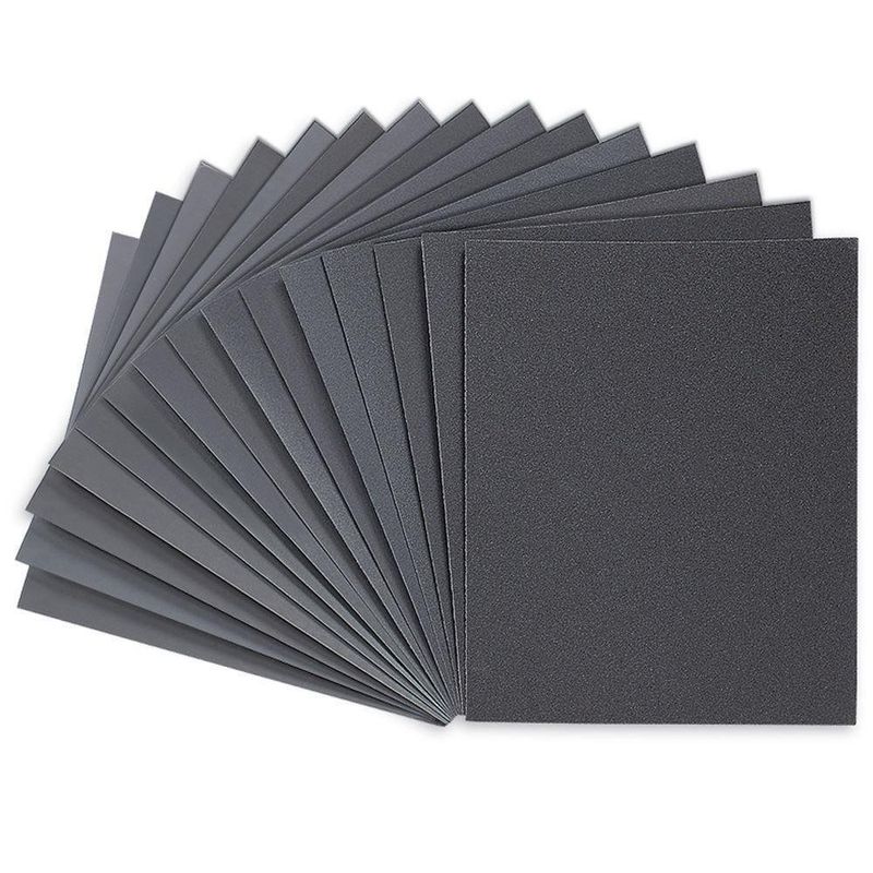 Lija De Agua Grano 220 Color Negro - Truper