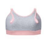 Brasier Clip And Pump Gris - Bravado Varias Tallas