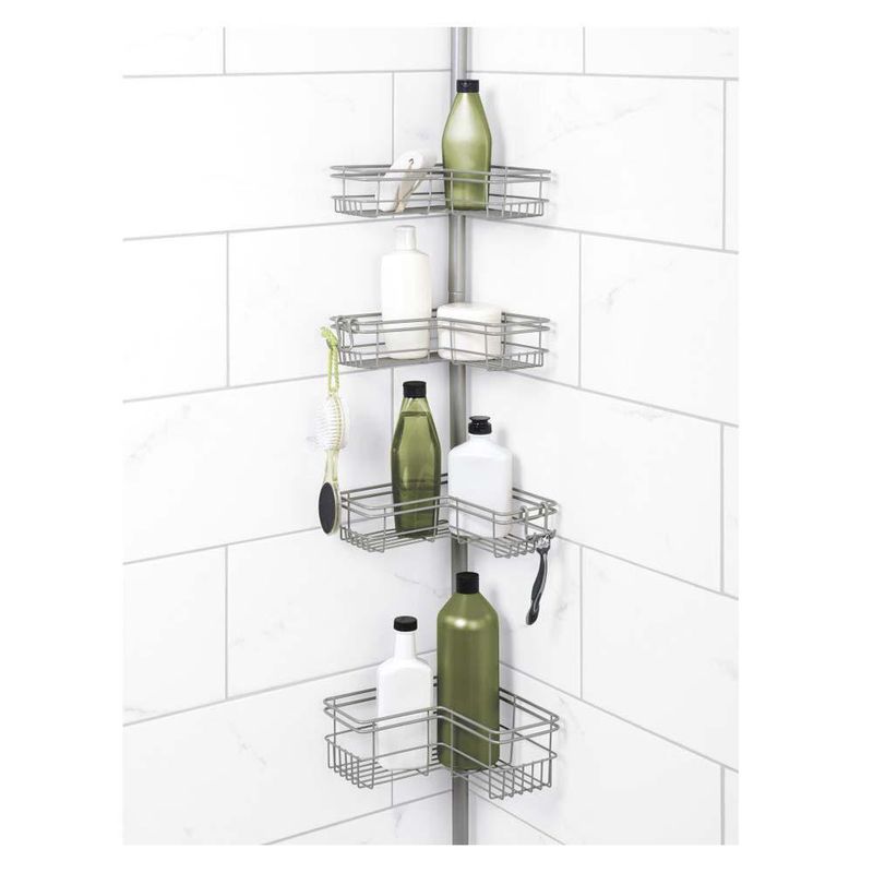 Organizador De Tensión Para Ducha 8 Divisiones - Zenith