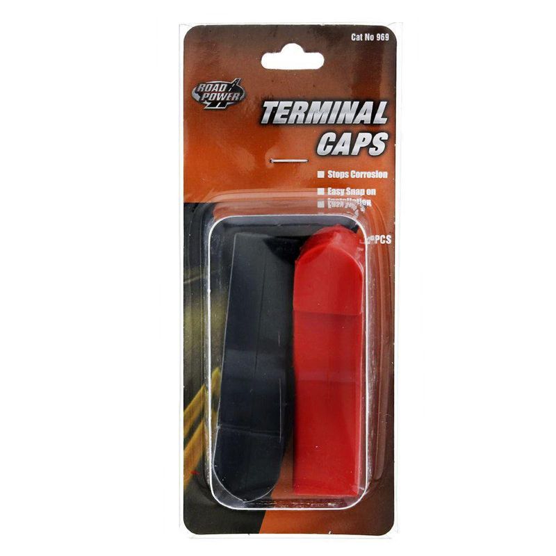 Pack 2 Protectores para Terminales de Cables Eléctricos Rojos BS4010