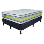 Set De Cama Colchón + Base Energy Doble Euro - Facenco Varios Tamaños
