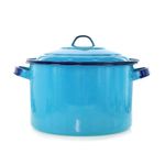 Olla Recta # 24 Azul Turquesa
