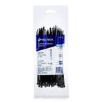 Cincho Estándar De 15 Cm Y 18 Lb Negro 100 Pzas - Volteck