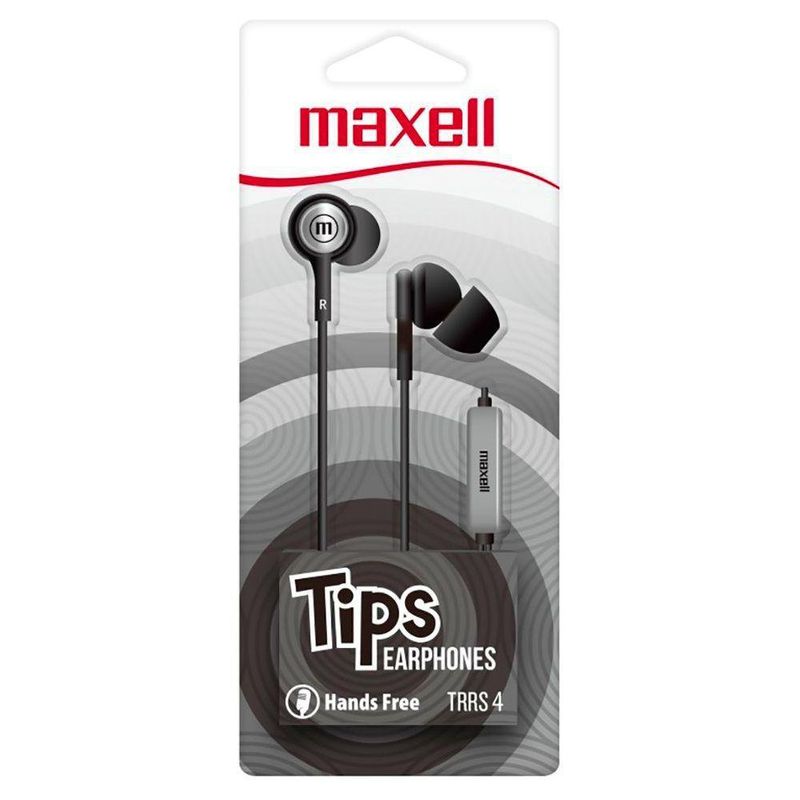 Audífonos Tips Con Micrófono - Maxell Varios Colores