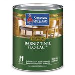 Barniz Tinte Flo-Lac Brillante Nogal 1 Gal - Sherwin Williams