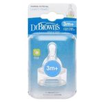 Tetina Boca Estrecha 3M+ - Dr. Browns